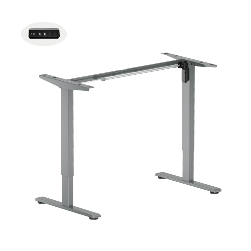 Sturdy Single-Motor Sit-Stand Desk (Reversed Column) S22-22R  from china(chinese)