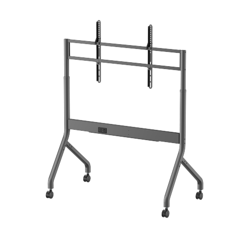 SlimLift Motorized Height Adjustable Heavy-Duty TV Cart TTF19S-612FW Holds TVs up to 110 inch /  120 kg (264 lbs) from china(chinese)
