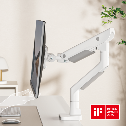 Hercules Heavy-Duty Gas Spring Monitor Arm with USB-A & USB-C Ports LDT99-C012UC  · Effortlessly Adjustable · Heavy-Duty · Stylish from china(chinese)