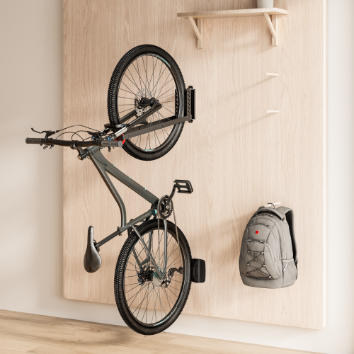 On-Wall Bike Storage Rack LBM11-01 Space Saving & Easy to Use丨Perfect for Most Bikes & E-Bikes from china(chinese)