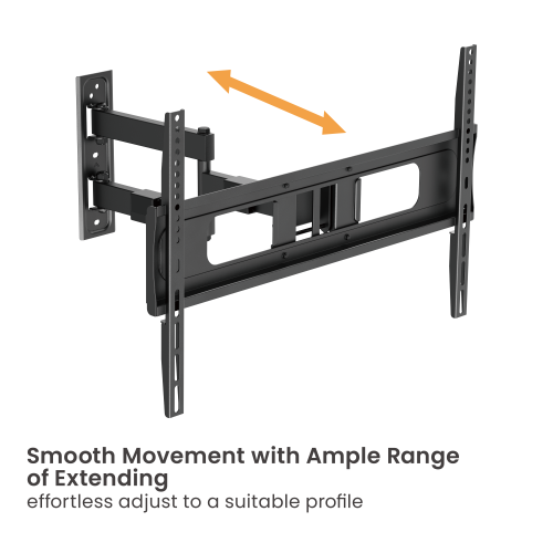 Full-Motion TV Wall Mount LPA80-463 For Single Stud & Solid Wall from china(chinese)