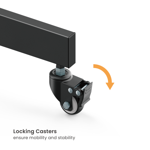 Economy Steel TV Cart with Camera Shelf T1043T Budget-friendly with excellent weight capacity up to 70kg/154lbs. from china(chinese)