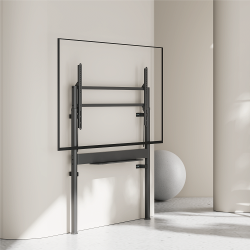 SlimLift Motorized Height Adjustable Heavy‑Duty Wall‑Mounted Stand TTF19S-612FR Holds TVs up to 110 inch /  120 kg (264 lbs) from china(chinese)