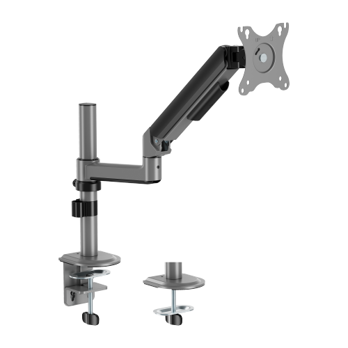 Counterbalance Pole-Mounted Mechanical Spring Single Monitor Arm LDT109-C012PE Smooth and Effortless Lift Every Time from china(chinese)