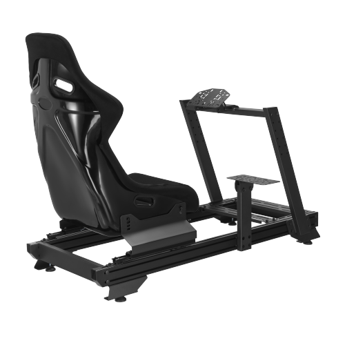 Strix Sim Racing Cockpit with Gear Shift Mount & Seat LRS16-BS03 Robust Frame & Fiberglass Seat  from china(chinese)