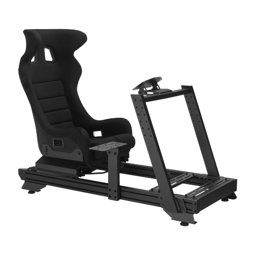 Strix Sim Racing Cockpit with Gear Shift Mount & Seat LRS16-BS04 Robust Frame & Fiberglass Seat from china(chinese)