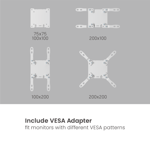 Future-Proof Heavy-Duty Wall-Mounted Gas Spring Monitor Arm LDA92-112  from china(chinese)