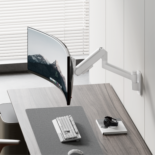 Future-Proof Heavy-Duty Wall-Mounted Gas Spring Monitor Arm LDA92-112  from china(chinese)