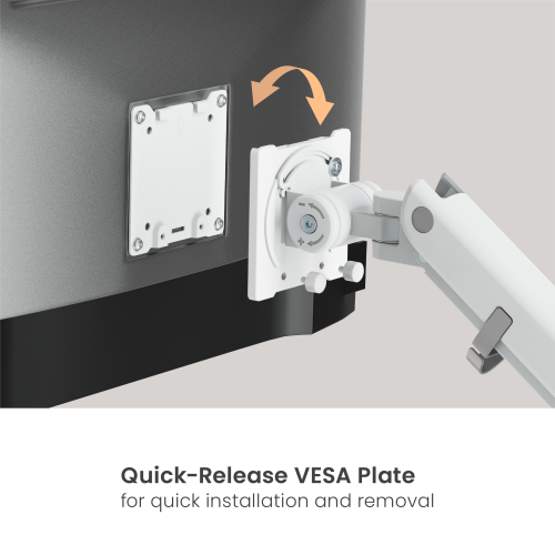 BoldGrip Heavy-Duty Wall-Mounted Gas Spring Monitor Arm LDA98-111 Supports monitors up to 57" in size or weighing up to 27kg (59.4 lbs) from china(chinese)