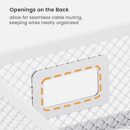 Rotatable Under-Desk Cable Management Storage Tray with Hooks   CC11-15-2  from china(chinese)