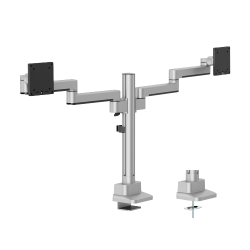Modular Articulating Dual Monitor Arm LDT86J-C024  Smooth adjustments, lasting performance. from china(chinese)