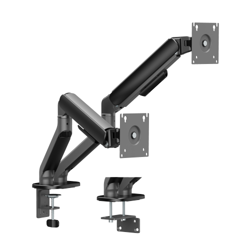 Simplicity Economical Gas Spring Dual-Screen Monitor Arm LDT108-C024 Combines functionality with modernity. from china(chinese)