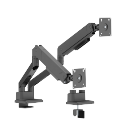 LIFTMAX Heavy-Duty Dual-Screen Mechanical Spring Monitor Arm
