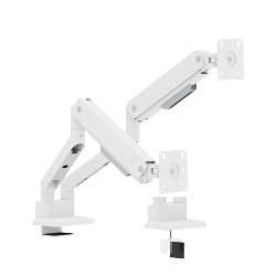 LIFTMAX Heavy-Duty Dual-Screen Mechanical Spring Monitor Arm