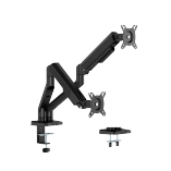 Dual Screen FlexPrecision Cost-Effective Gas Spring Monitor Arm 