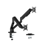 Dual Screen FlexPrecision Cost-Effective Gas Spring Monitor Arm with USB 3.0 Ports