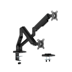 Dual Screen FlexPrecision Cost-Effective Gas Spring Monitor Arm with USB 3.0 Ports