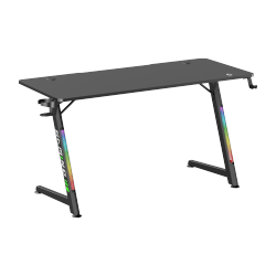 Gaming Desk with RGB Lighting on Legs