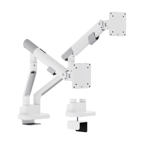 Nova Slim Mechanical Spring Dual Monitor Arm LDT105-C024  Slim, Sleek, Smooth from china(chinese)