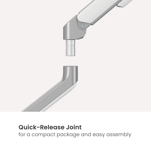 Counterbalance Mechanical Spring Single Monitor Arm LDT109-C012E Smooth and Effortless Lift Every Time from china(chinese)