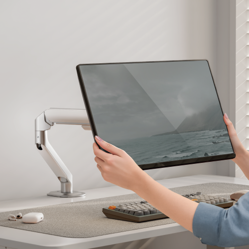 Counterbalance Gas Spring Single Monitor Arm LDT109-C012 Smooth and Effortless Lift Every Time from china(chinese)