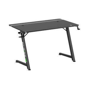 Gaming Desk with RGB Lighting on Desktop