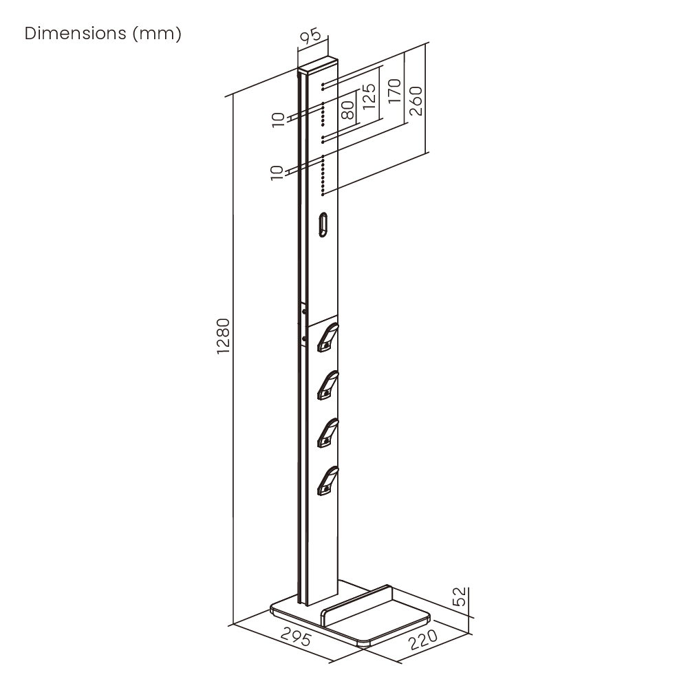 Floor Stand for Dyson Vacuums