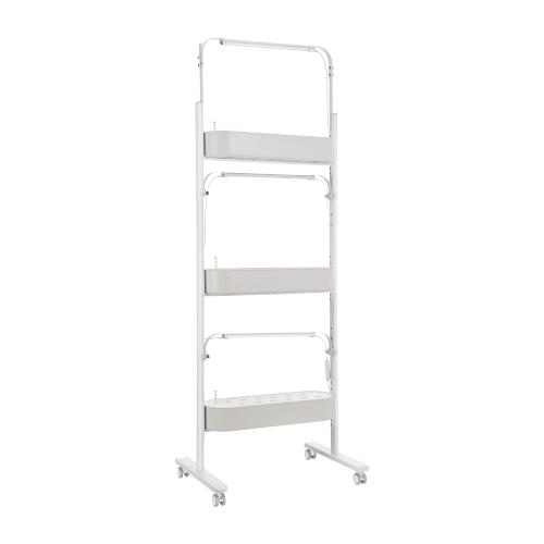 Indoor & Outdoor Floor-Standing Gardening System with Hidden Casters HGS03-3SB  Gardening Without Limits from china(chinese)