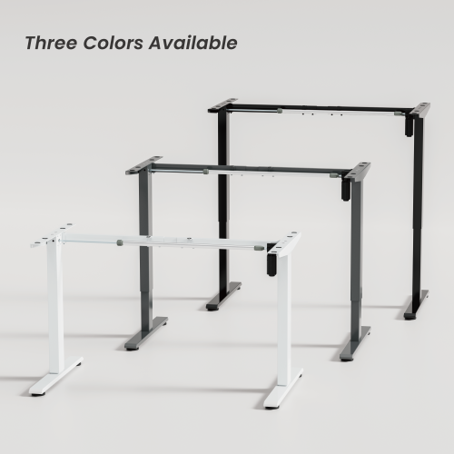 Sturdy Single-Motor Sit-Stand Desk (Reversed Column) S22-22R  from china(chinese)