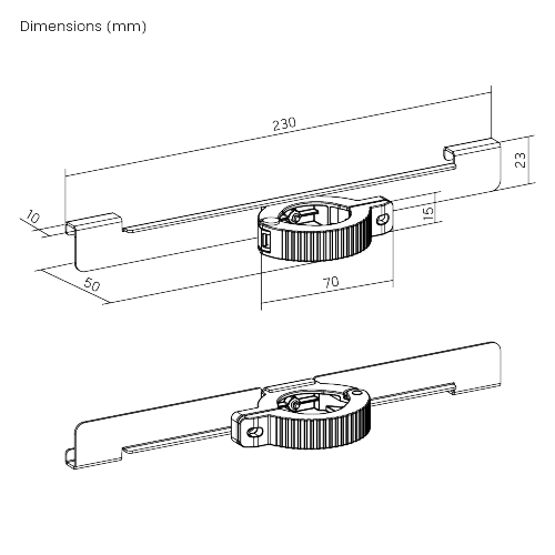 Poster Clip for Tablet Floor Stand PAD40-A01  from china(chinese)