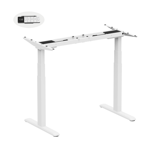 PowerSwift Brushless Dual-Motor Sit-Stand Desk (Standard) M17-23D Heavy-duty enough to load up to 180kg (396lbs)  from china(chinese)