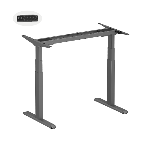 PowerSwift Brushless Dual-Motor Sit-Stand Desk (Standard) M17-23D Heavy-duty enough to load up to 180kg (396lbs)  from china(chinese)