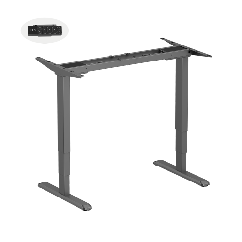 PowerSwift Brushless Dual-Motor Sit-Stand Desk (Reversed) M17-23R Heavy-duty enough to load up to 180kg (396lbs) from china(chinese)