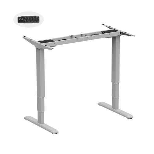 PowerSwift Brushless Dual-Motor Sit-Stand Desk (Reversed) M17-23R Heavy-duty enough to load up to 180kg (396lbs) from china(chinese)