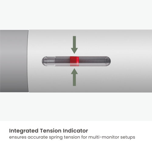 Nova Slim Mechanical Spring Monitor Arm LDT105-C012 Slim, Sleek, Smooth from china(chinese)
