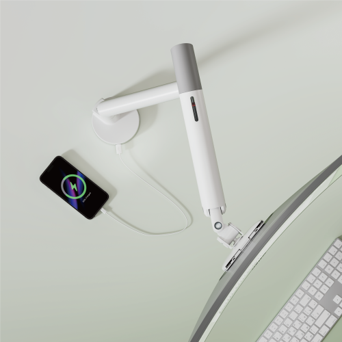 Nova Slim Mechanical Spring Monitor Arm with USB-A & USB-C Ports LDT105-C012UC Slim, Sleek, Smooth from china(chinese)