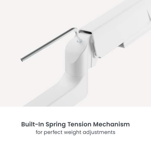 Dual Screen Pole-Mounted FlexPrecision Cost-Effective Mechanical Spring Monitor Arm  LDT117-C024P  from china(chinese)