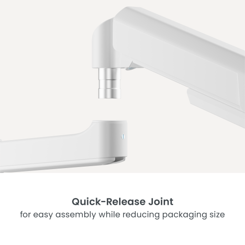 Dual Screen Pole-Mounted FlexPrecision Cost-Effective Mechanical Spring Monitor Arm  LDT117-C024P  from china(chinese)