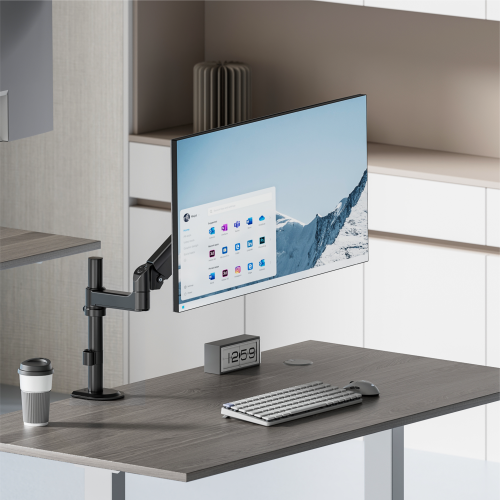 Pole-Mounted FlexPrecision  Cost-Effective Gas Spring Monitor Arm  LDT117-C012P  from china(chinese)