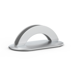 Width-Adjustable Aluminum Vertical Laptop/Tablet Holder