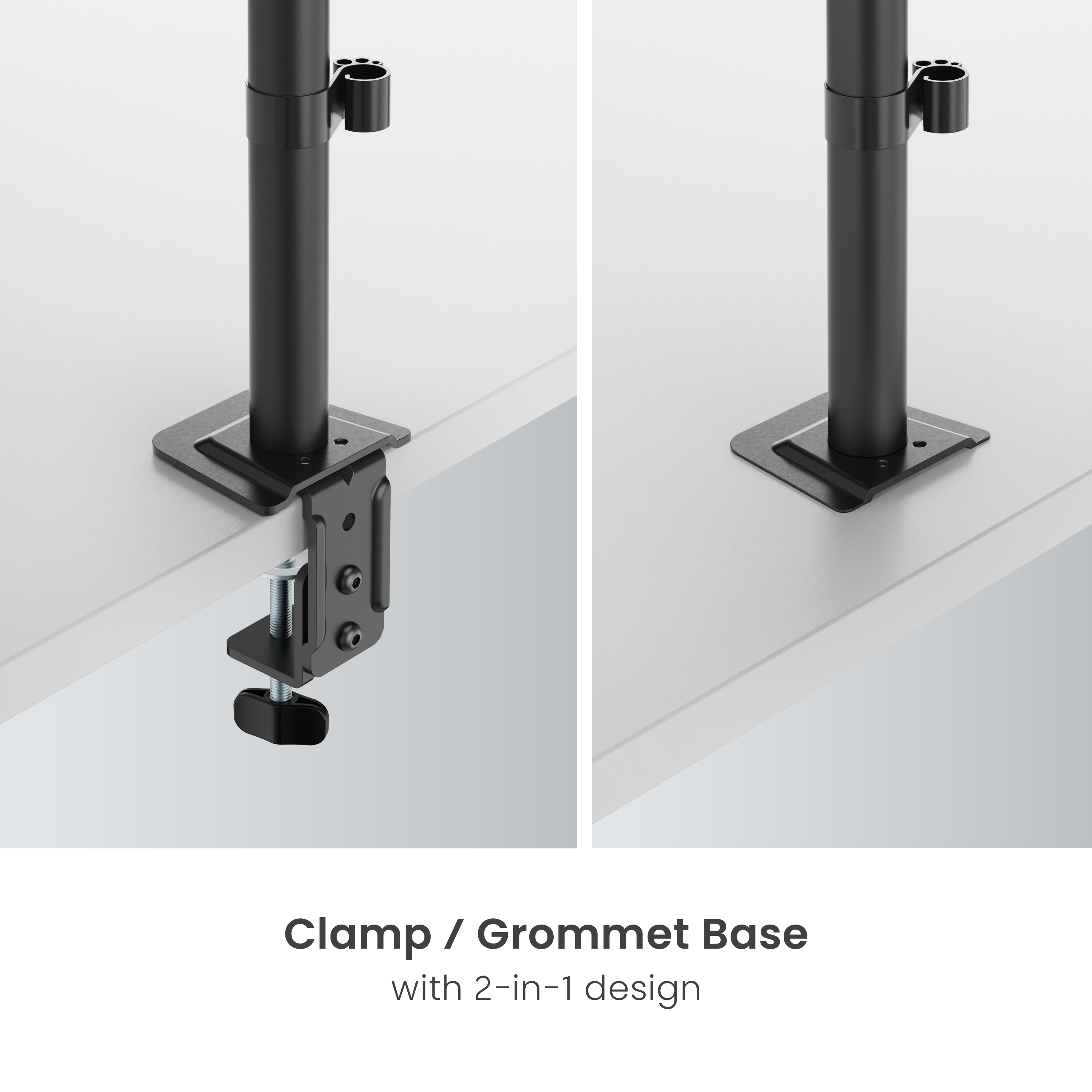 What is the Difference between Desk Clamp And Grommet Mount: Ultimate Guide