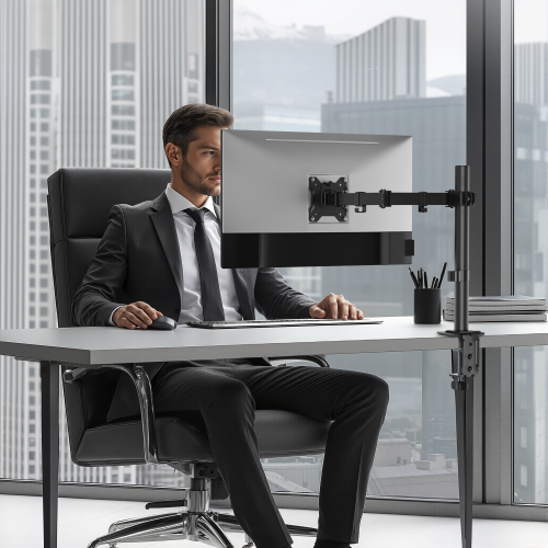 Economy Articulating Single Monitor Arm LDT110-C012 Stable and Cost-Effective from china(chinese)