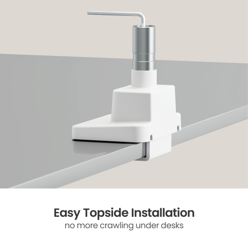 Hercules Heavy-Duty Pole-Mounted Gas Spring Dual Monitor Arm with USB-A & USB-C Ports LDT99-C024UCP  · Effortlessly Adjustable · Heavy-Duty · Stylish from china(chinese)