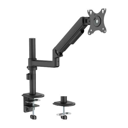 Counterbalance Pole-Mounted Gas Spring Single Monitor Arm LDT109-C012P Smooth and Effortless Lift Every Time from china(chinese)
