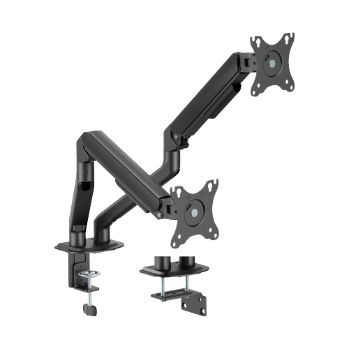 Counterbalance Mechanical Spring Dual Monitor Arm LDT109-C024E Smooth and Effortless Lift Every Time from china(chinese)