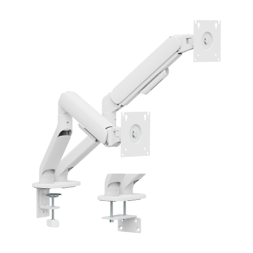 Simplicity Economical Gas Spring Dual-Screen Monitor Arm LDT108-C024 Combines functionality with modernity. from china(chinese)