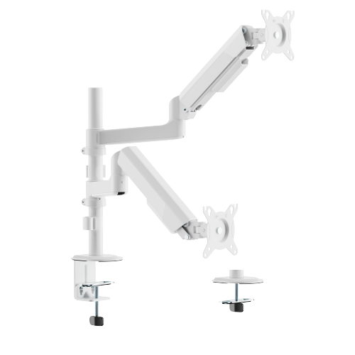 Dual Screen Pole-Mounted FlexPrecision Cost-Effective Mechanical Spring Monitor Arm  LDT117-C024P  from china(chinese)