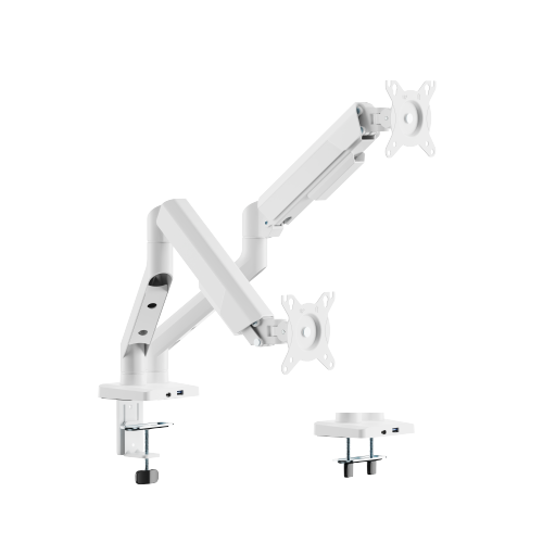 Dual Screen FlexPrecision Cost-Effective Gas Spring Monitor Arm with USB 3.0 Ports LDT117-C024UC  from china(chinese)