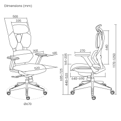 Comfy Mesh Gaming Chair with 4D Armrests and Adaptive Backrests