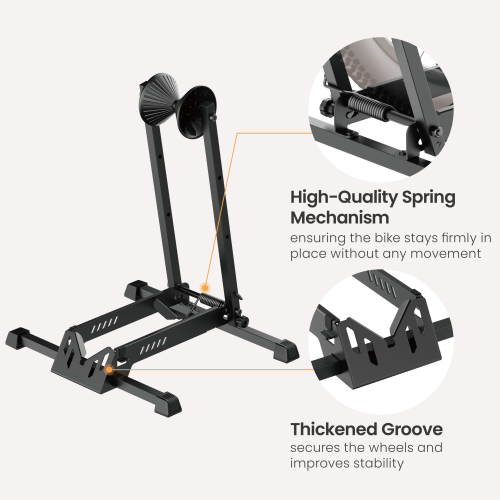 Freestanding Foldable Bike Rack LBS04-01 · Easy to Use · Stable Structure · Universal Fit from china(chinese)